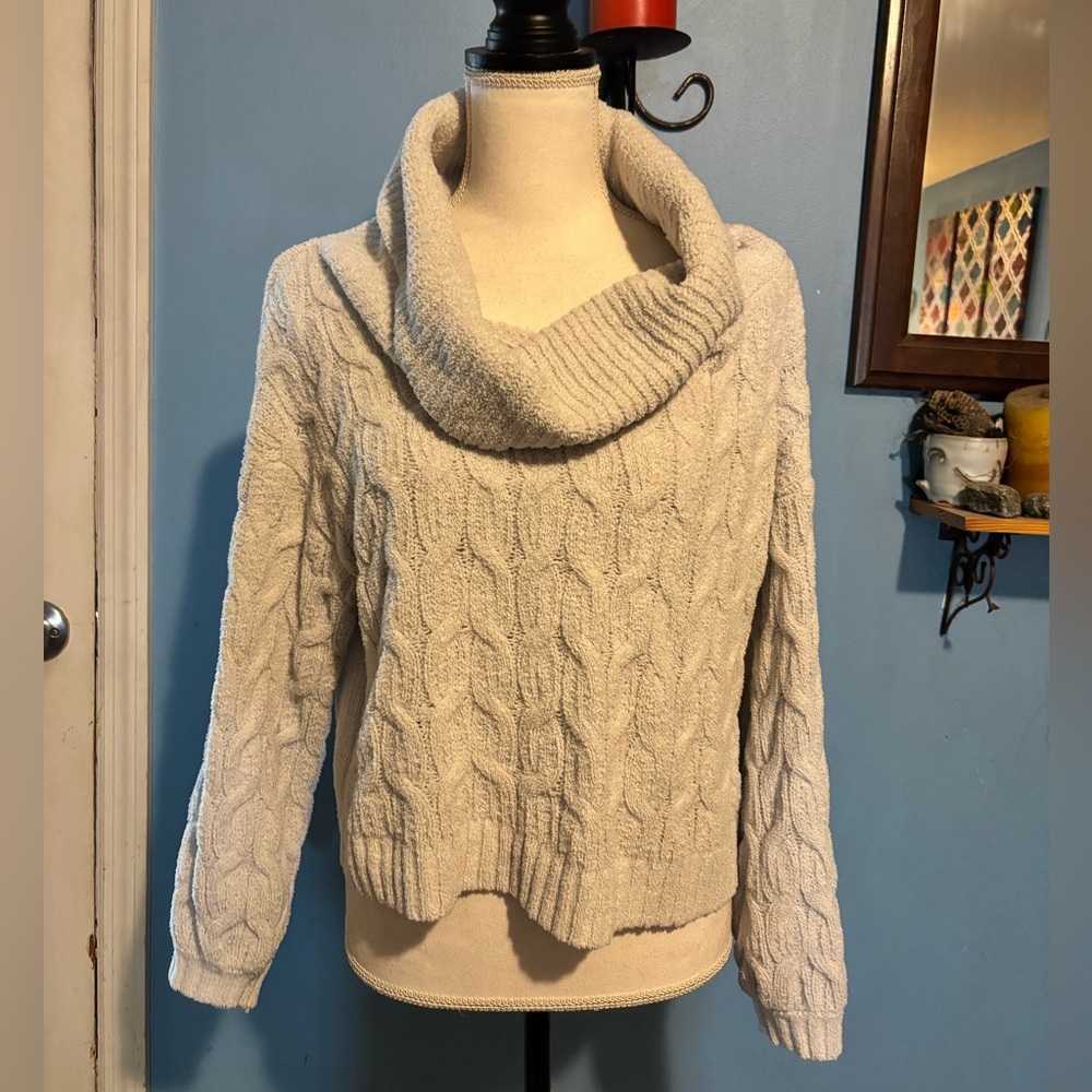 Moon & Madison, Cowl neck, Chenille Sweater